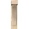 Ekena Millwork Thorton Block Rough Sawn Bracket w/ Offset Brace, Douglas Fir, 6"W x 16"D x 28"H BKT0604X16X28THR05RDF - alternate 3